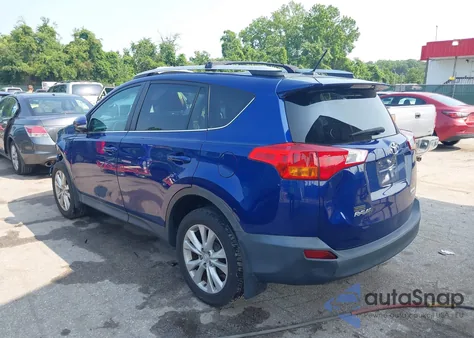 2014 Toyota Rav4 Limited из США, поврежденный, VIN 2T3DFREV8EW183840